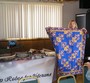 Nancy Van Apeldoorn shows one of the robes.